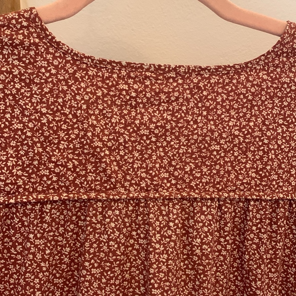 Christy Dawn Heart Floral the Dawn Midi Dress - Like New - Picture 6 of 6